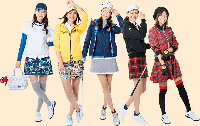 Rakuen Golf STYLE COLLECTION 2019 Autumn/Winter