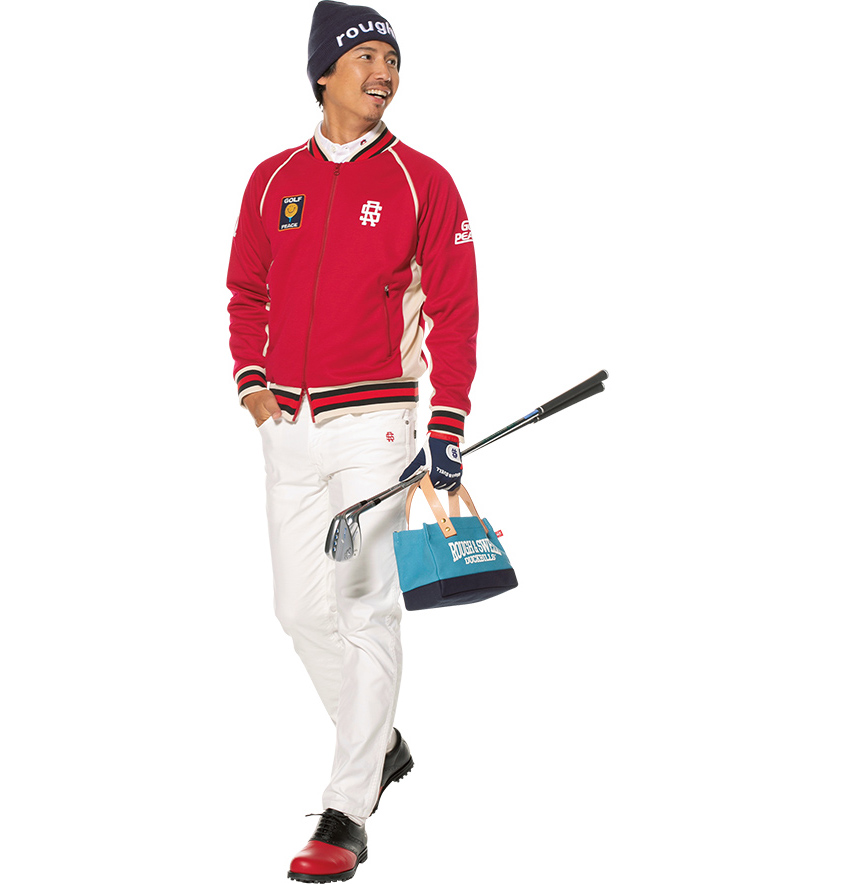 ラフアンドスウェル　FOOLISH CO. GOLF PEACE ジャケット ラフアンドスウェル FOOLISH CO. GOLF PEACE ジャケット rough