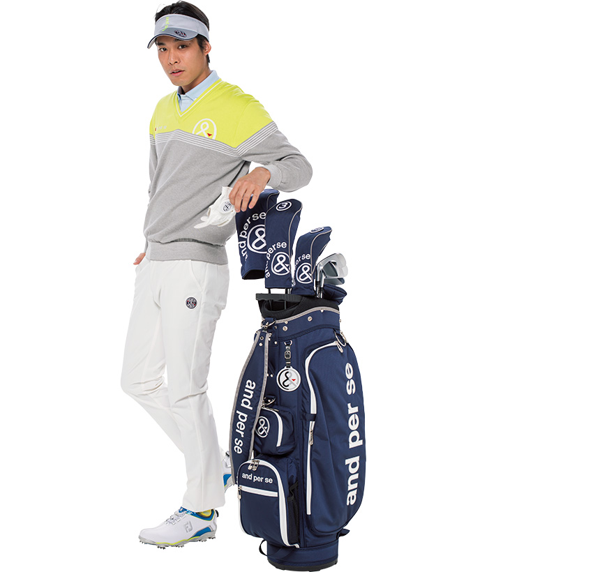 アンパスィ(and per se) and per se アンパスィ｜GOLF STYLE COLLECTION 2021 SPRING & SUMMER