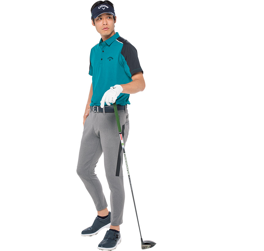 旬のジョガーパンツで切れ味よくスタイルUP