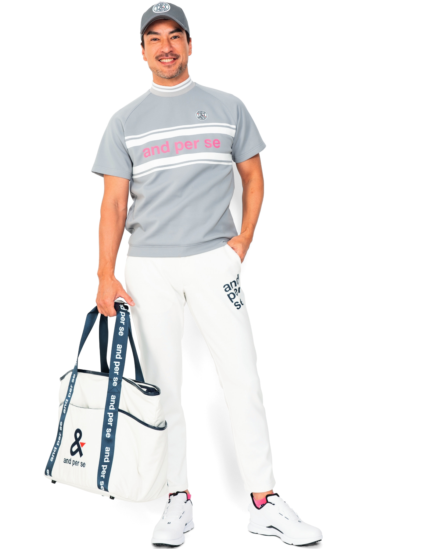 ★美品★and per se アンパスィ　セットアップ and per se アンパスィ｜GOLF STYLE COLLECTION 2025 Spring