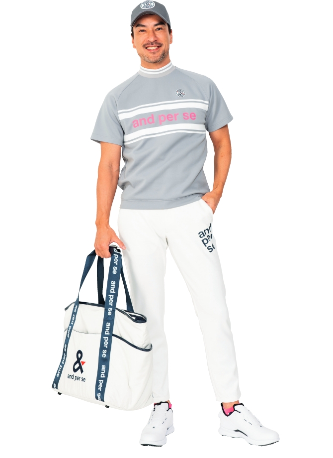 アンパスィandperse2025春夏新作 and per se アンパスィ ゴルフ 2025春夏新作 メンズ パンツ 服
