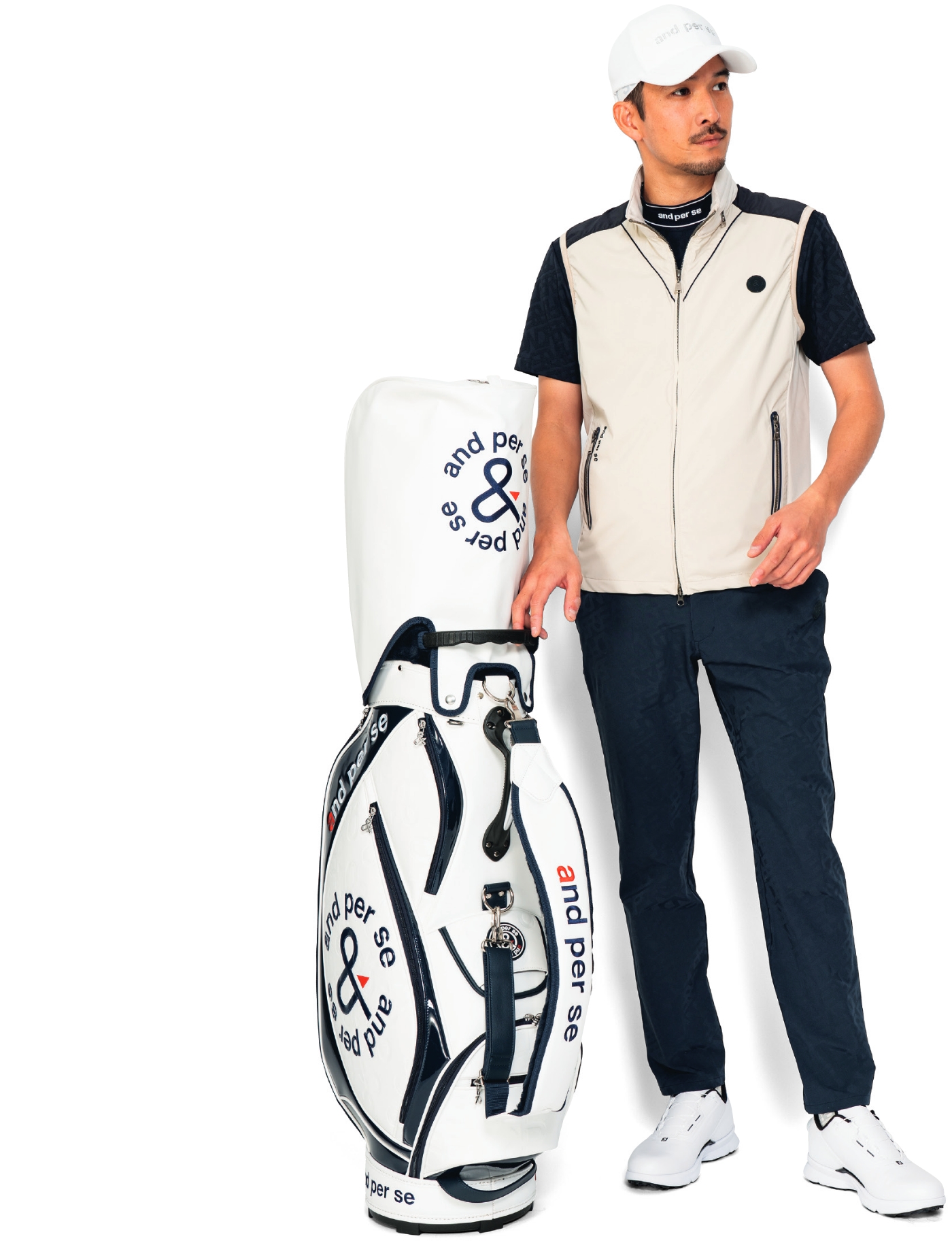 and per se アンパスイのセットアップ and per se アンパスィ｜GOLF STYLE COLLECTION 2025 Spring