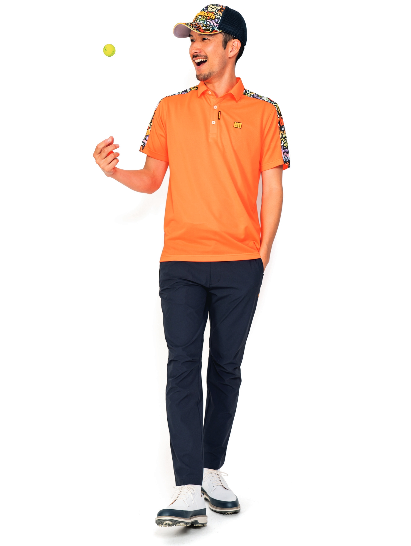 LOUDMOUTH ラウドマウス　今期新作　ゴルフシャツ L LOUDMOUTH ラウドマウス 今期新作 ゴルフシャツ L シャツ 「Loudmouth