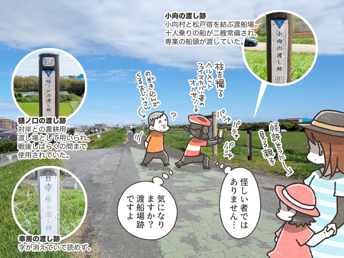 小向の渡し跡