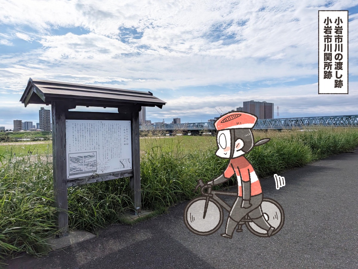 小岩市川の渡し跡