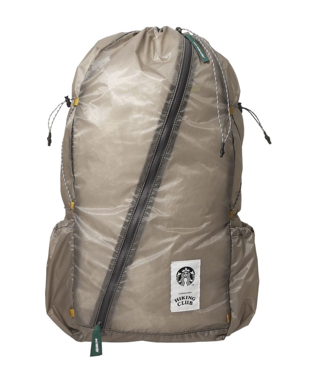 and wander + STARBUCKS Sil デイパック グレージュ