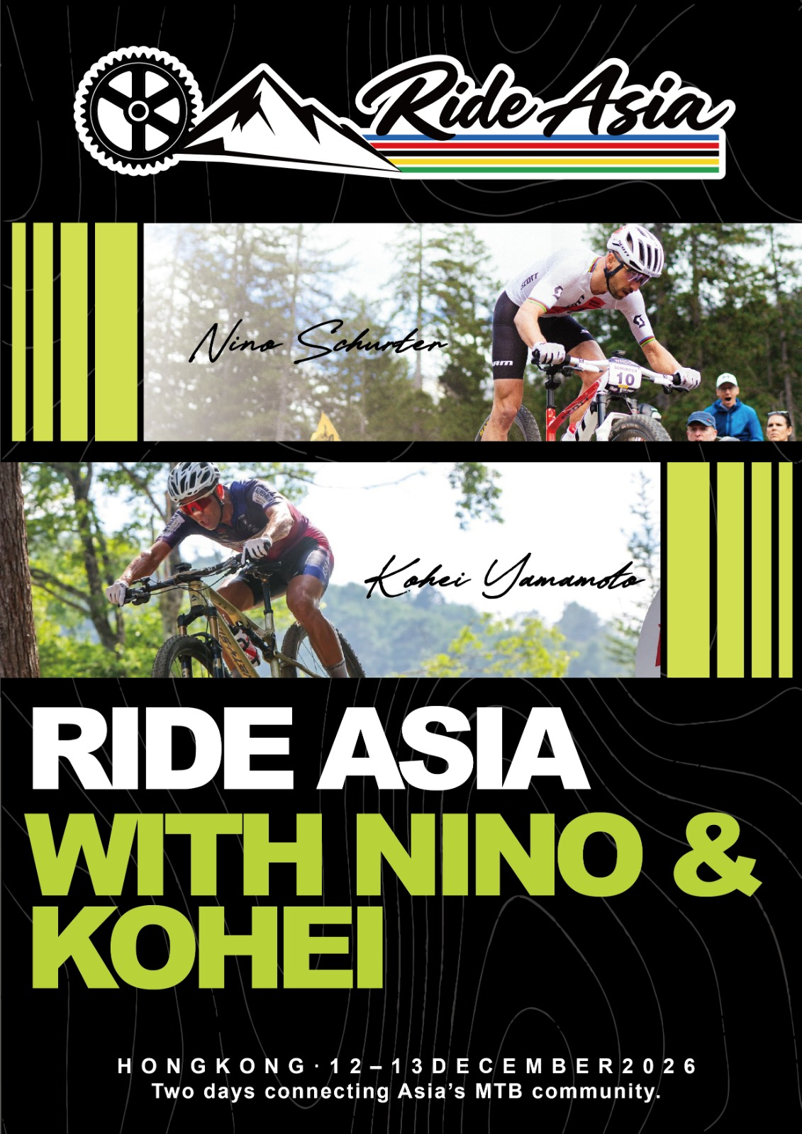 Ride Asia with Nino & Kohei 公式ポスター