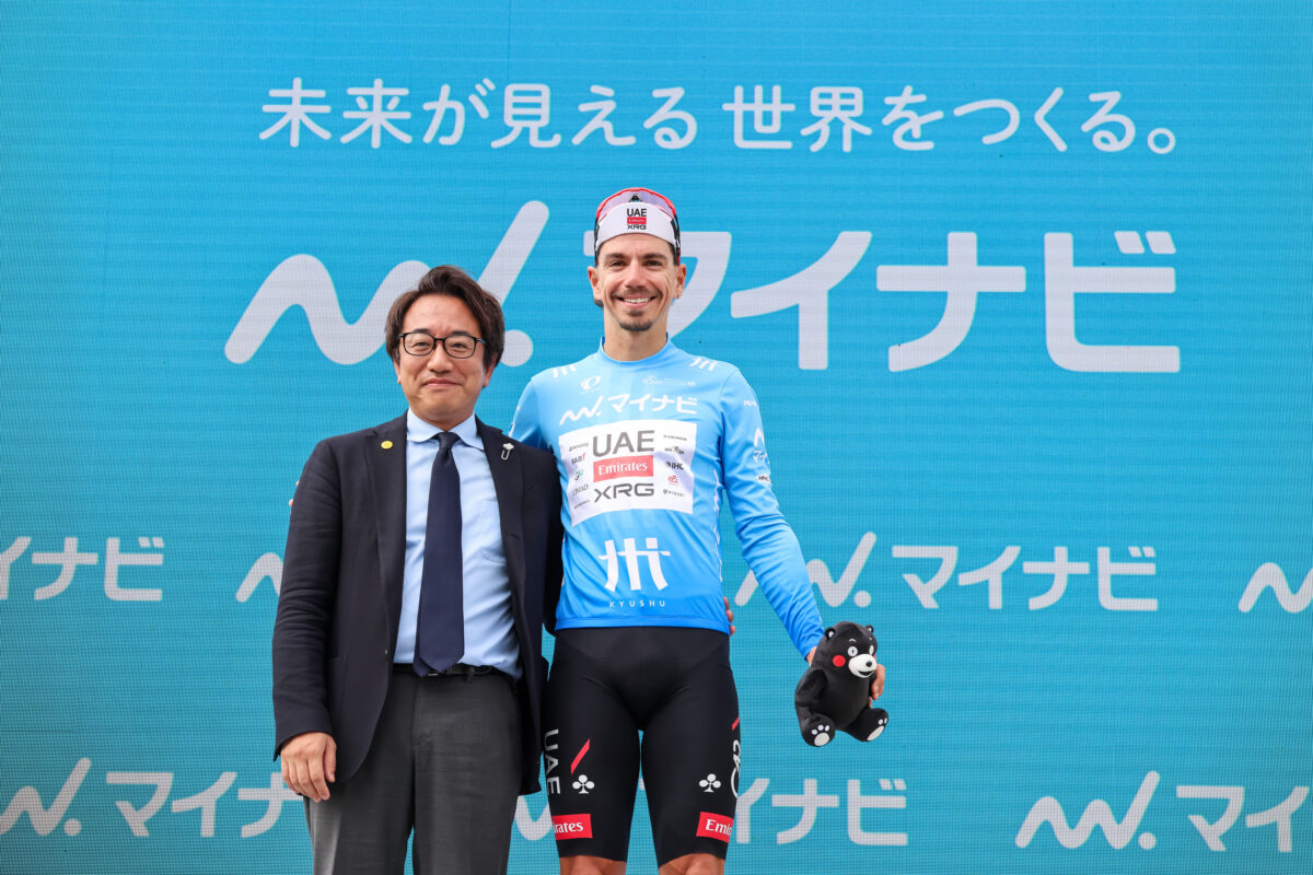 第2ステージを制したイヴォ・オリヴェイラ